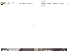 Tablet Screenshot of diper.com.mx